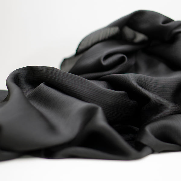 Fine Pleated 100% Satin